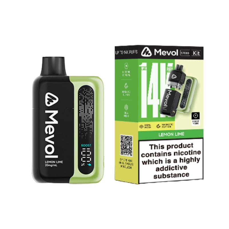 Mevol Vaping Products 20mg Mevol S7000 Prefilled Pod Vape Kit 14k puffs