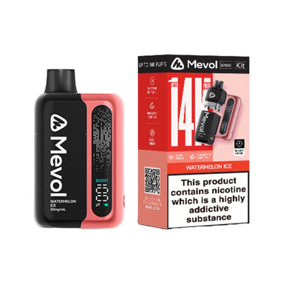 Mevol Vaping Products 20mg Mevol S7000 Prefilled Pod Vape Kit 14k puffs