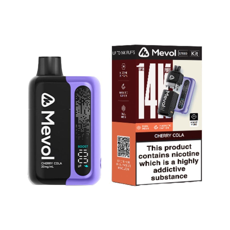 Mevol Vaping Products 20mg Mevol S7000 Prefilled Pod Vape Kit 14k puffs