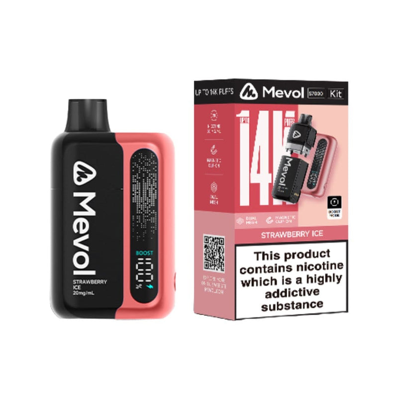 Mevol Vaping Products 20mg Mevol S7000 Prefilled Pod Vape Kit 14k puffs