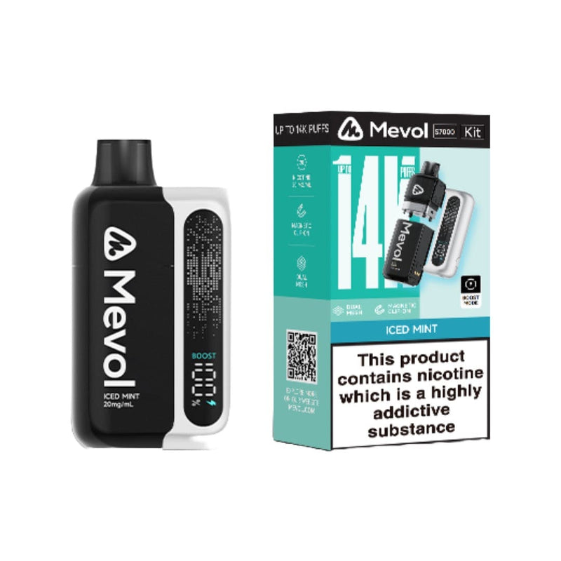 Mevol Vaping Products 20mg Mevol S7000 Prefilled Pod Vape Kit 14k puffs