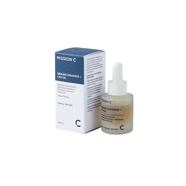 Mission C CBD Products Mission C Immune Enhance + 1000mg CBD Oil - 10ml