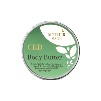 Mother Sage CBD Products Mother Sage 100mg CBD Body Butter - 100ml