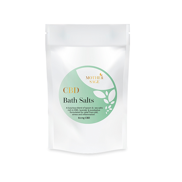 Mother Sage CBD Products Mother Sage 60mg CBD Bath Salts - 300g