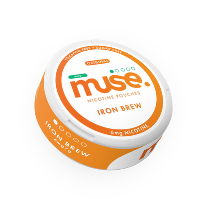 Muse Smoking Products Iron Brew Muse 6mg Nicotine Pouches 20