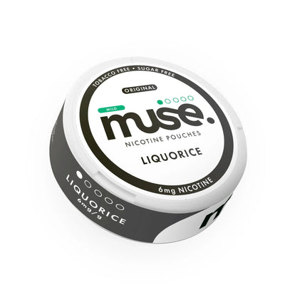 Muse Smoking Products Muse 6mg Nicotine Pouches 20