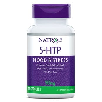 Natrol 5-HTP, 50mg - 45 caps