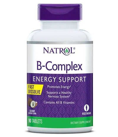 Natrol B-Complex Fast Dissolve, Coconut - 90 tabs