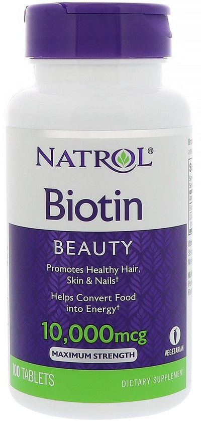 Natrol Biotin, 10000mcg - 100 tabs