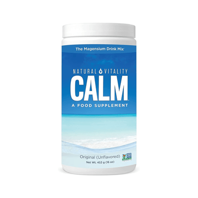 Natural Vitality Nootropics & Supplements Calm Magnesium Powder, Unflavoured - 113g