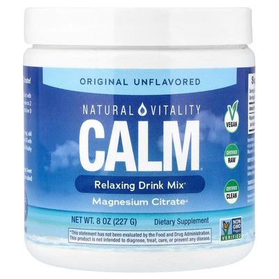 Natural Vitality Vitamins & Minerals Natural Calm, Unflavored - 227 grams