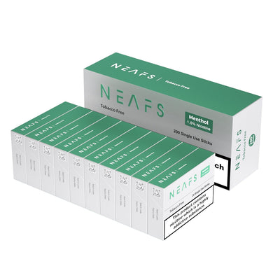 NEAFS Food, Beverages & Tobacco Menthol NEAFS 1.5% Nicotine Sticks - Carton (200 Sticks)