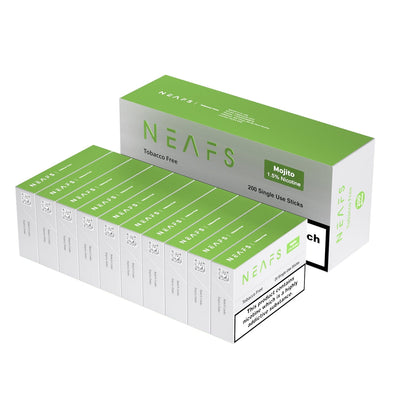 NEAFS Food, Beverages & Tobacco Mojito NEAFS 1.5% Nicotine Sticks - Carton (200 Sticks)