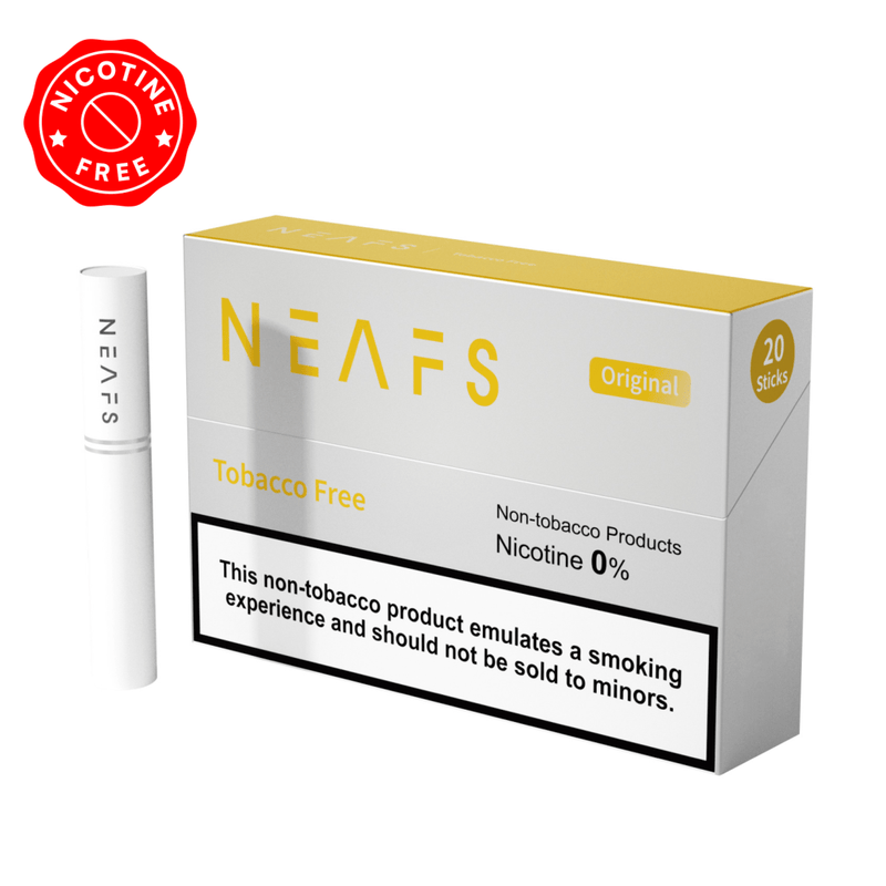 NEAFS Food, Beverages & Tobacco Original NEAFS 0% Nicotine Free Sticks - Pack (20 Sticks)