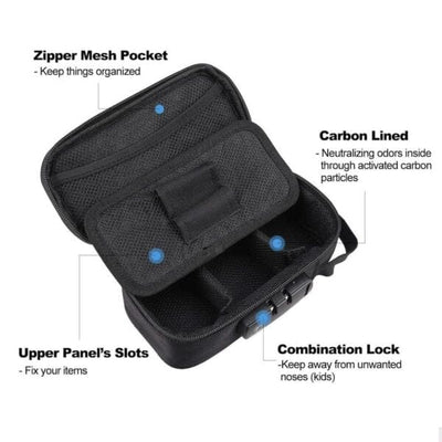 Nectar Vaporizers & Electronic Cigarettes Nectar Smell Proof Bag + Accessories