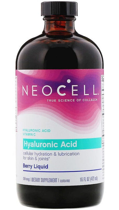 NeoCell Health and Wellbeing Hyaluronic Acid Liquid, Blueberry - 473 ml.