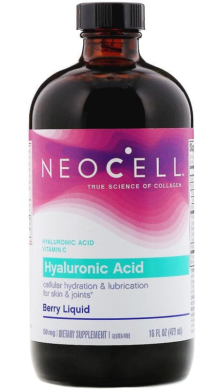 NeoCell Health and Wellbeing Hyaluronic Acid Liquid, Blueberry - 473 ml.
