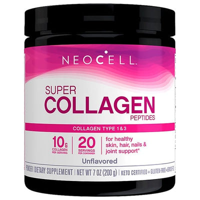 NeoCell Joint Support Super Collagen Peptides Type 1 & 3, Unflavored - 200 grams