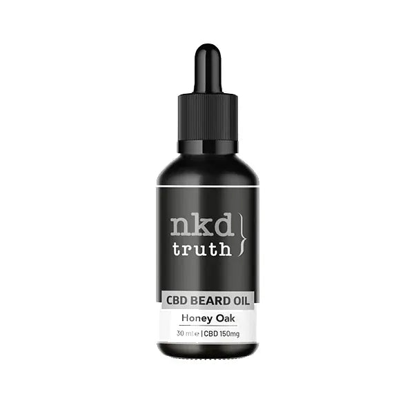 NKD CBD Products Honey Oak NKD 150mg CBD Infused Speciality Beard Oils 30ml
