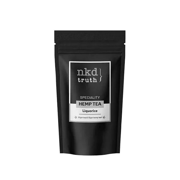 NKD CBD Products Liquorice NKD 10mg CBD Wellness Tea - 40g