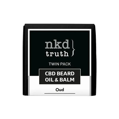 NKD CBD Products NKD 150mg CBD Twin Pack OUD Beard Oil and balm