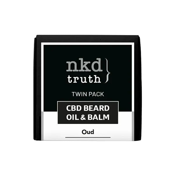 NKD CBD Products NKD 150mg CBD Twin Pack OUD Beard Oil and balm