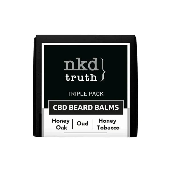 NKD CBD Products NKD 300mg CBD Infused Speciality Beard Balm Gift Set