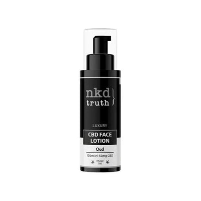 NKD CBD Products Oud NKD 50mg CBD Face Lotion 100ml