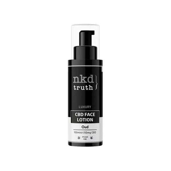 NKD CBD Products Oud NKD 50mg CBD Face Lotion 100ml