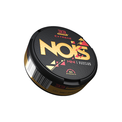 NOIS Smoking Products 50mg NOIS Mini Extreme Nicotine Pouches - 33 Pouches