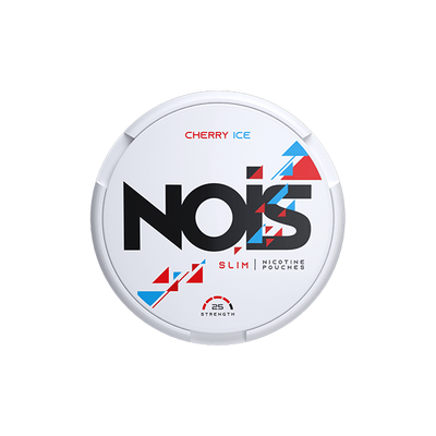 NOIS Smoking Products Cherry Ice 25mg NOIS Slim Nicotine Pouches - 22 Pouches