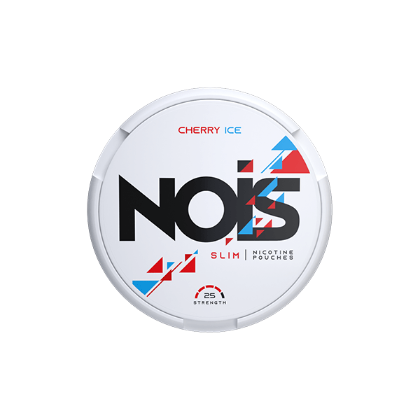 NOIS Smoking Products Cherry Ice 25mg NOIS Slim Nicotine Pouches - 22 Pouches