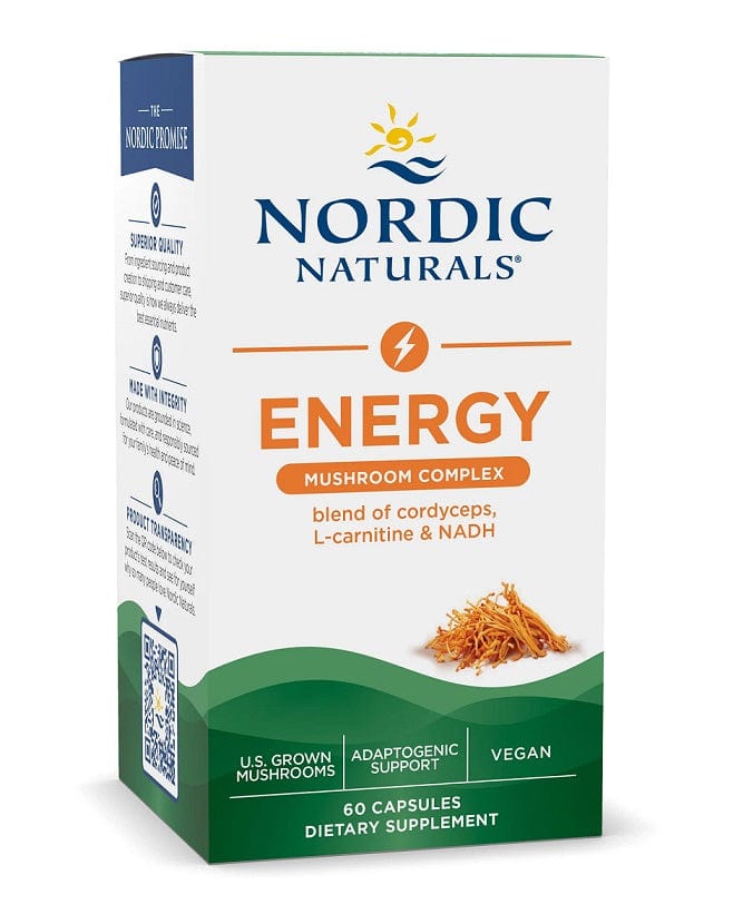 Nordic Naturals Energy Mushroom Complex - 60 vcaps