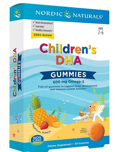 Nordic Naturals Health and Wellbeing Children's DHA Gummies, 600mg - 30 gummies