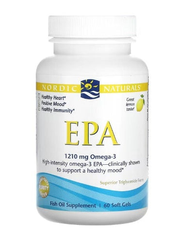 Nordic Naturals Health and Wellbeing EPA, 1210mg Lemon - 60 softgels