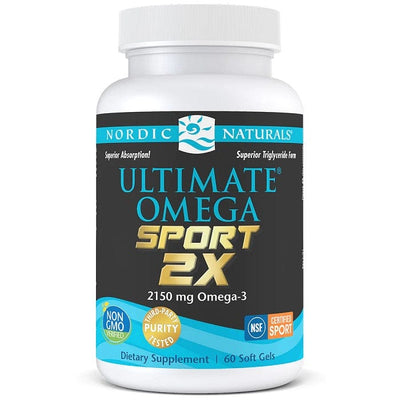 Nordic Naturals Health and Wellbeing Ultimate Omega 2X Sport, 2150mg - 60 softgels