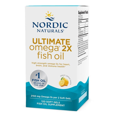Nordic Naturals Joint Support Ultimate Omega 2X, 2150mg Lemon - 120 softgels