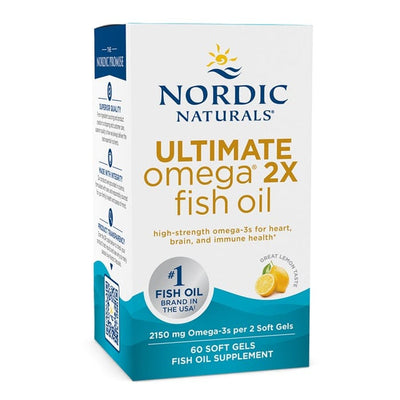 Nordic Naturals Joint Support Ultimate Omega 2X, 2150mg Lemon - 60 softgels