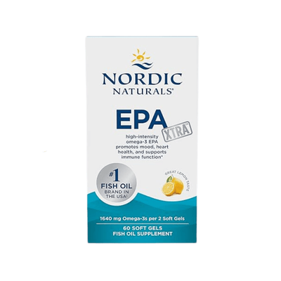 Nordic Naturals Nootropics & Supplements EPA Xtra Fish Oil, 1640mg Lemon - 60 softgels