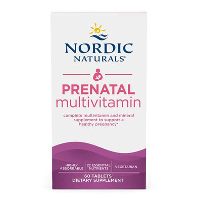 Nordic Naturals Nootropics & Supplements Prenatal Multivitamin - 60 tablets