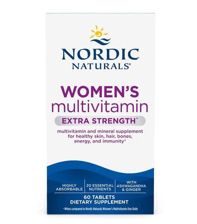 Nordic Naturals Nootropics & Supplements Women's Multivitamin Extra Strength - 60 tablets