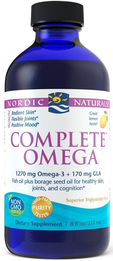 Nordic Naturals Omegas, EFAs, CLA, Oils Complete Omega, 1270mg Lemon - 237 ml.