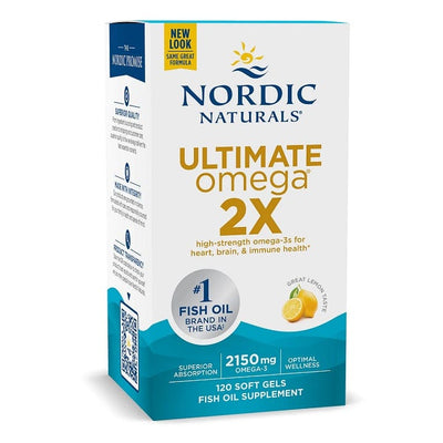 Nordic Naturals Ultimate Omega 2X, 2150mg Lemon (EAN 768990021527) - 120 softgels