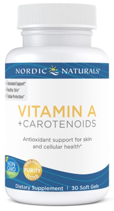 Nordic Naturals Vitamin A + Carotenoids - 30 softgels