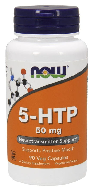 NOW Foods 5-HTP, 50mg - 90 vcaps