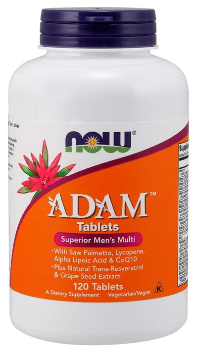 NOW Foods ADAM Multi-Vitamin for Men - 120 tablets