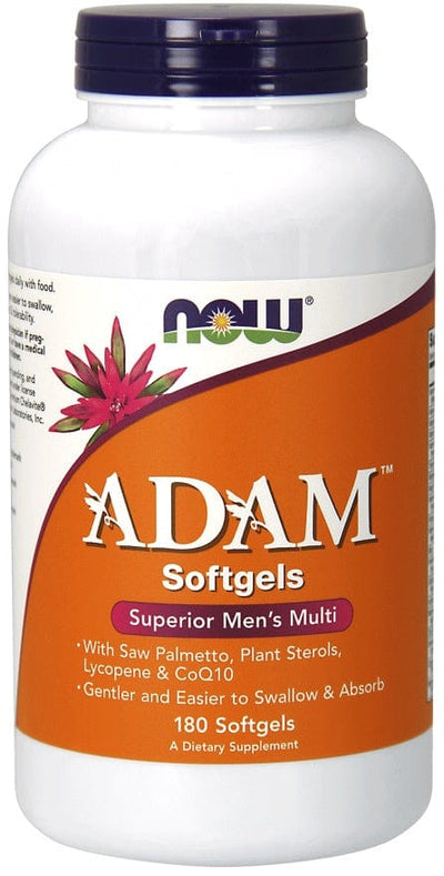 NOW Foods ADAM Multi-Vitamin for Men - 180 softgels