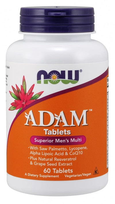 NOW Foods ADAM Multi-Vitamin for Men - 60 tablets