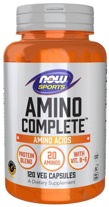 NOW Foods Amino Acids and BCAAs Amino Complete - 120 vcaps
