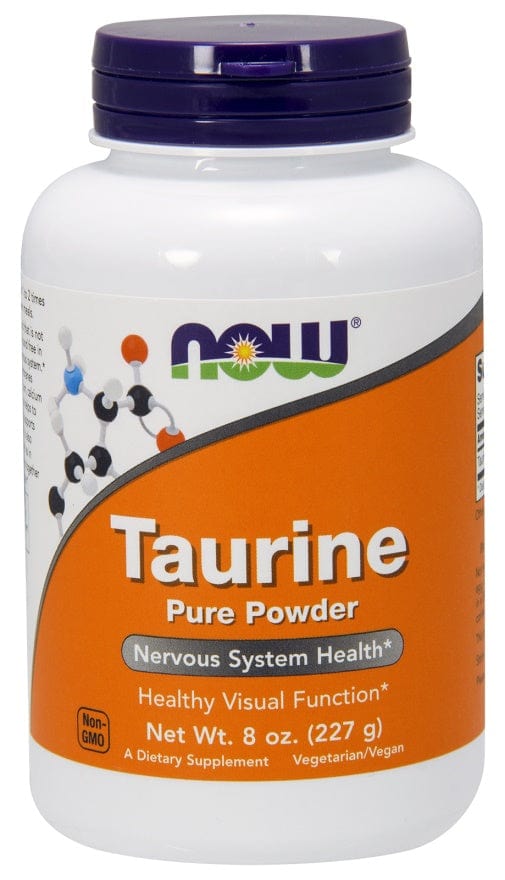 NOW Foods Amino Acids and BCAAs Taurine, Pure Powder - 227 grams